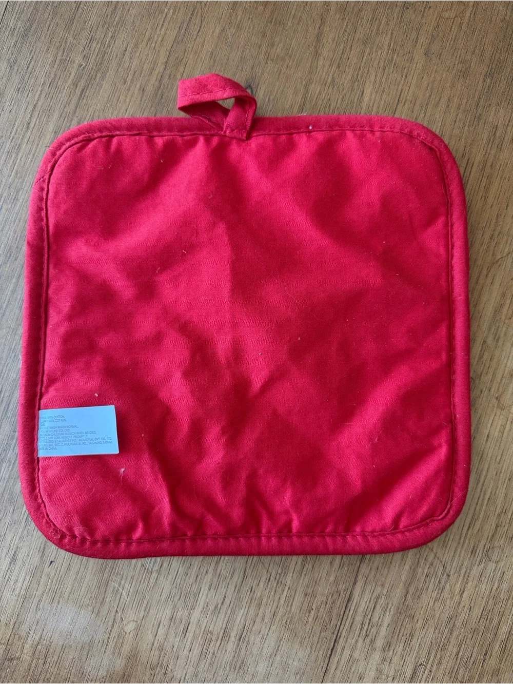 Target Red Santa Belt Pot Holder